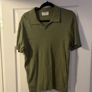 Old Navy Men's Olive Polo Shirt